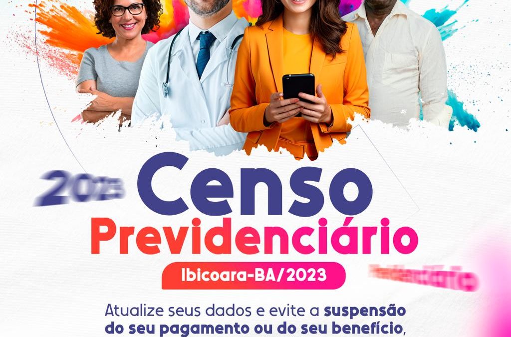 Ibicoara realiza Censo Previdenciário – 2023