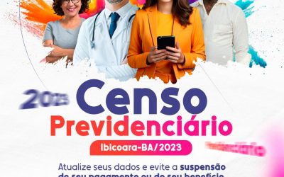 Ibicoara realiza Censo Previdenciário – 2023